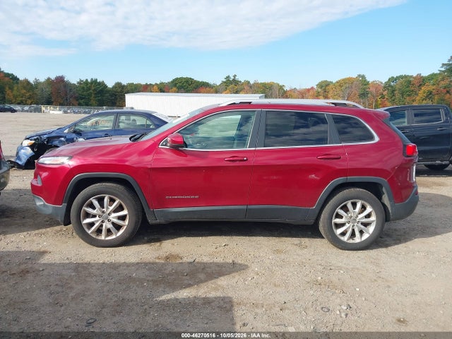 2014 Jeep Cherokee Limited მანქანა იყიდება აუქციონზე, vin: 1C4PJMDS2EW180312, აუქციონის ნომერი: 46270516