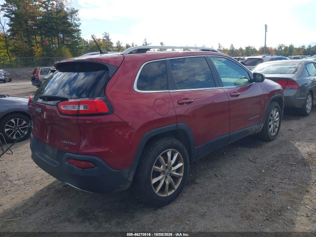 2014 Jeep Cherokee Limited მანქანა იყიდება აუქციონზე, vin: 1C4PJMDS2EW180312, აუქციონის ნომერი: 46270516