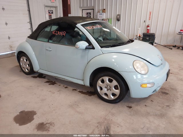 Продажа на аукционе авто 2003 Volkswagen New Beetle Gls, vin: 3VWCK21Y23M301214, номер лота: 46270561