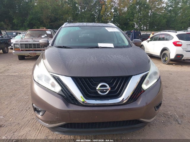 Продаж на аукціоні авто 2016 Nissan Murano Sl, vin: 5N1AZ2MG2GN118847, номер лоту: 46270598