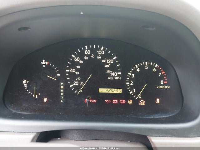 46270644 :رقم المزاد ، JTJHF10U710171305 vin ، 2001 Lexus Rx 300 مزاد بيع