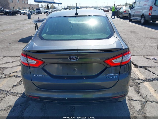 2016 Ford Fusion Hybrid Titanium მანქანა იყიდება აუქციონზე, vin: 3FA6P0RU3GR166377, აუქციონის ნომერი: 46270713