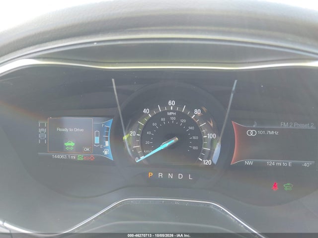 2016 Ford Fusion Hybrid Titanium მანქანა იყიდება აუქციონზე, vin: 3FA6P0RU3GR166377, აუქციონის ნომერი: 46270713