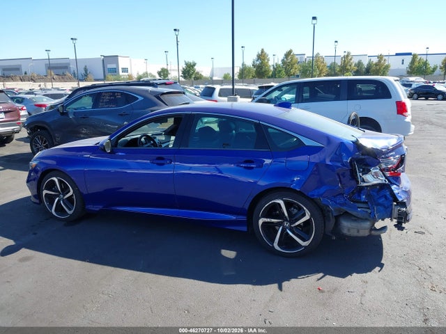 Продажа на аукционе авто 2020 Honda Accord Sport, vin: 1HGCV1F3XLA054430, номер лота: 46270727