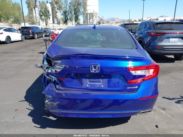 Продажа на аукционе авто 2020 Honda Accord Sport, vin: 1HGCV1F3XLA054430, номер лота: 46270727