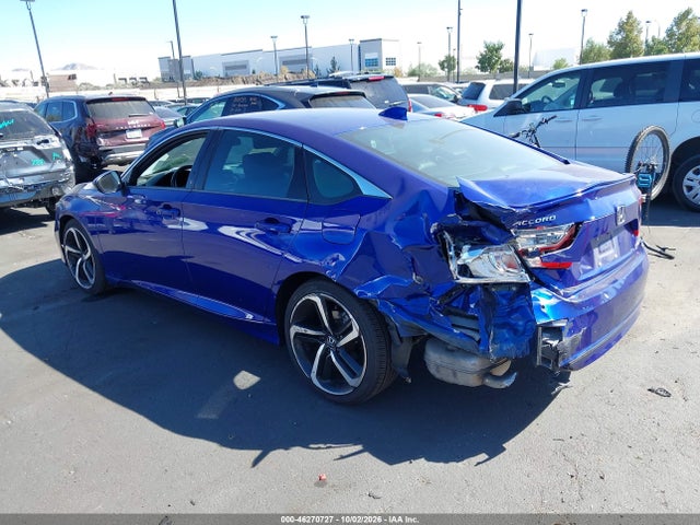 Продажа на аукционе авто 2020 Honda Accord Sport, vin: 1HGCV1F3XLA054430, номер лота: 46270727