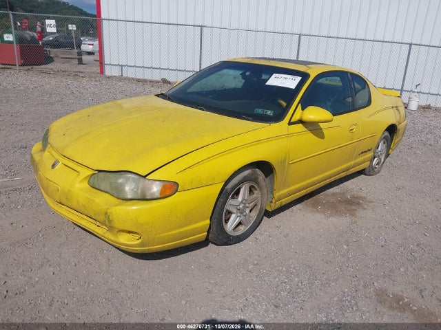 2002 Chevrolet Monte Carlo Ls მანქანა იყიდება აუქციონზე, vin: 2G1WW15E929364048, აუქციონის ნომერი: 46270731