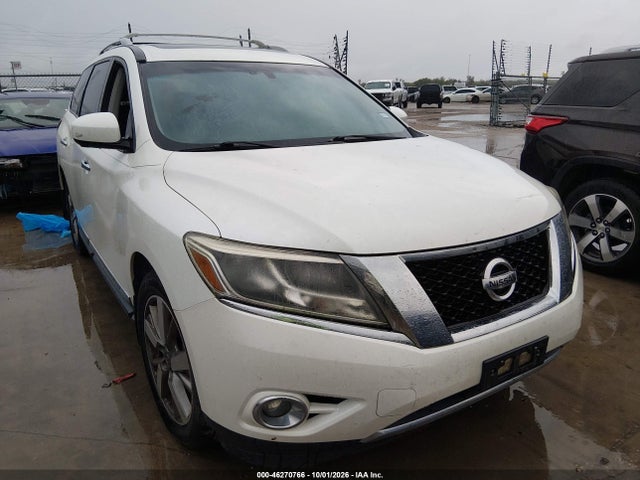 Aukcja sprzedaży 2015 Nissan Pathfinder Platinum, vin: 5N1AR2MN4FC626763, numer aukcji: 46270766
