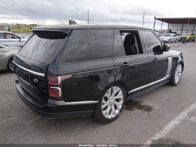 2021 Land Rover Range Rover Westminster მანქანა იყიდება აუქციონზე, vin: SALGS2RU1MA429540, აუქციონის ნომერი: 46270849