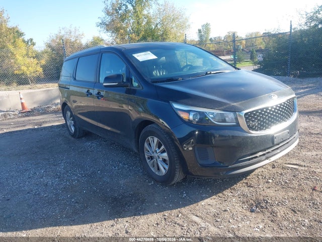 2016 Kia Sedona Lx მანქანა იყიდება აუქციონზე, vin: KNDMB5C15G6201218, აუქციონის ნომერი: 46270859