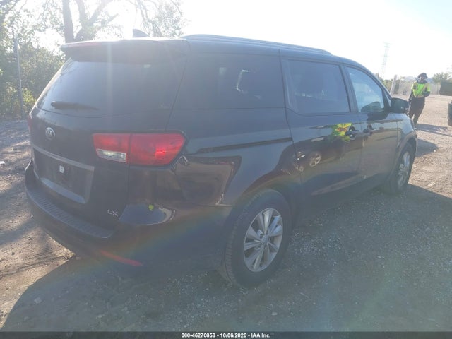 2016 Kia Sedona Lx მანქანა იყიდება აუქციონზე, vin: KNDMB5C15G6201218, აუქციონის ნომერი: 46270859