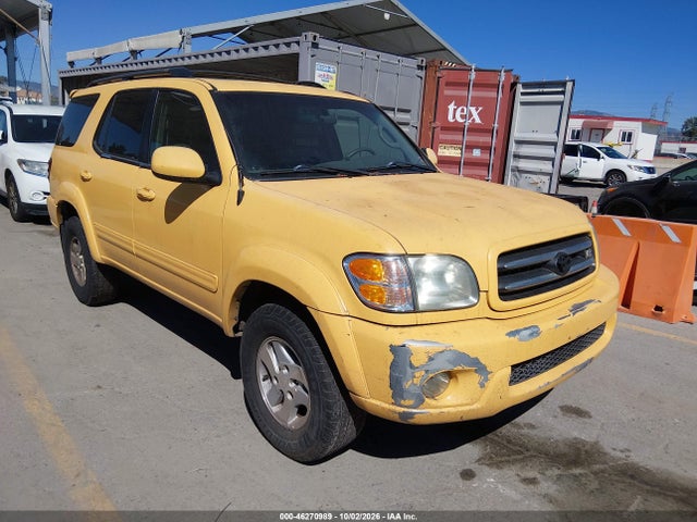 Продаж на аукціоні авто 2001 Toyota Sequoia Limited V8, vin: 5TDZT38A51S027576, номер лоту: 46270989