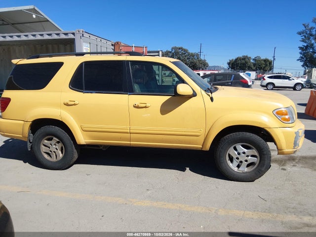 2001 Toyota Sequoia Limited V8 მანქანა იყიდება აუქციონზე, vin: 5TDZT38A51S027576, აუქციონის ნომერი: 46270989