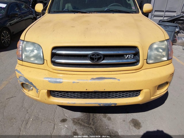 2001 Toyota Sequoia Limited V8 მანქანა იყიდება აუქციონზე, vin: 5TDZT38A51S027576, აუქციონის ნომერი: 46270989