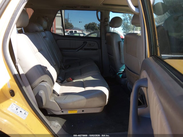 2001 Toyota Sequoia Limited V8 მანქანა იყიდება აუქციონზე, vin: 5TDZT38A51S027576, აუქციონის ნომერი: 46270989