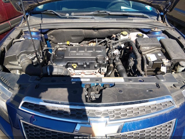 Продаж на аукціоні авто 2012 Chevrolet Cruze 1lt, vin: 1G1PF5SCXC7372287, номер лоту: 46271010
