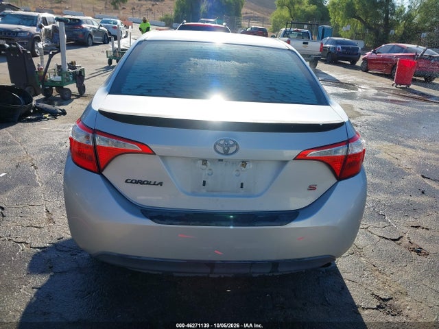 Продажа на аукционе авто 2015 Toyota Corolla S Plus, vin: 2T1BURHE6FC293614, номер лота: 46271139