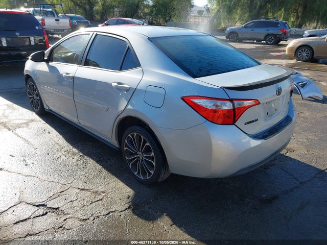 Продажа на аукционе авто 2015 Toyota Corolla S Plus, vin: 2T1BURHE6FC293614, номер лота: 46271139