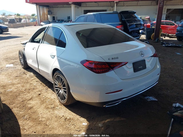 Продажа на аукционе авто 2025 Mercedes-benz C 300, vin: W1KAF4GB2SR243234, номер лота: 46271146