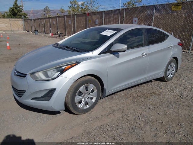 5NPDH4AE7GH669908 Hyundai ELANTRA SE