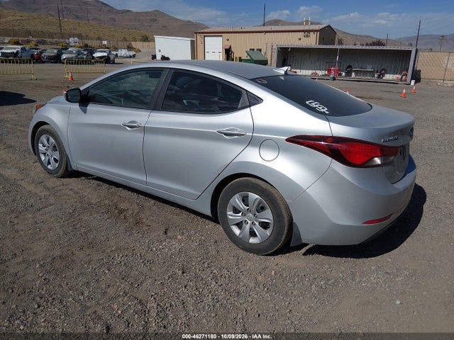 5NPDH4AE7GH669908 Hyundai ELANTRA SE