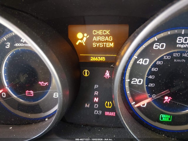 46271222 :رقم المزاد ، 2HNYD28208H509399 vin ، 2008 Acura Mdx مزاد بيع