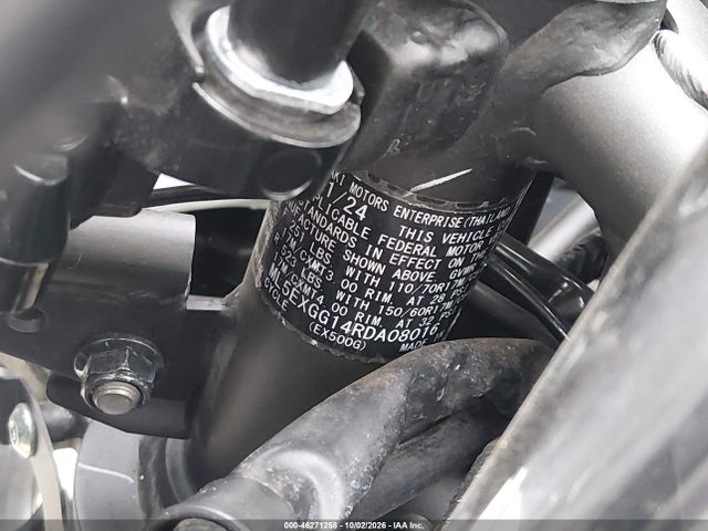 Kawasaki EX500 2024 ML5EXGG14RDA08016 Image 10