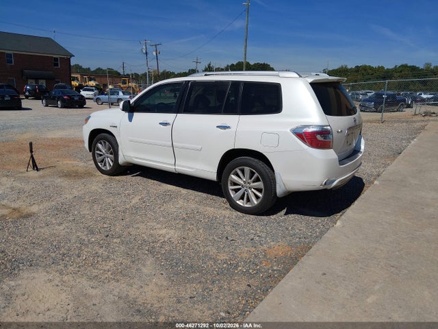 2008 Toyota Highlander Hybrid მანქანა იყიდება აუქციონზე, vin: JTEEW41A182000572, აუქციონის ნომერი: 46271292