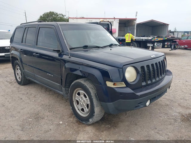 2013 Jeep Patriot Sport მანქანა იყიდება აუქციონზე, vin: 1C4NJPBA5DD194069, აუქციონის ნომერი: 46271322