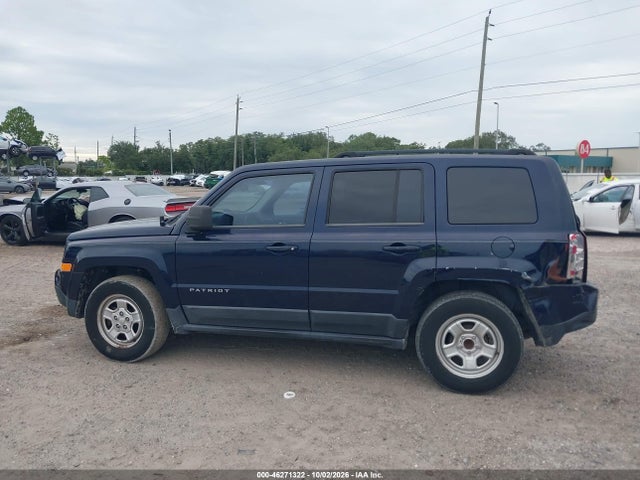 Aukcja sprzedaży 2013 Jeep Patriot Sport, vin: 1C4NJPBA5DD194069, numer aukcji: 46271322