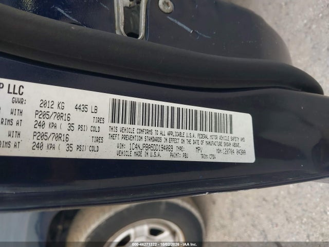Aukcja sprzedaży 2013 Jeep Patriot Sport, vin: 1C4NJPBA5DD194069, numer aukcji: 46271322