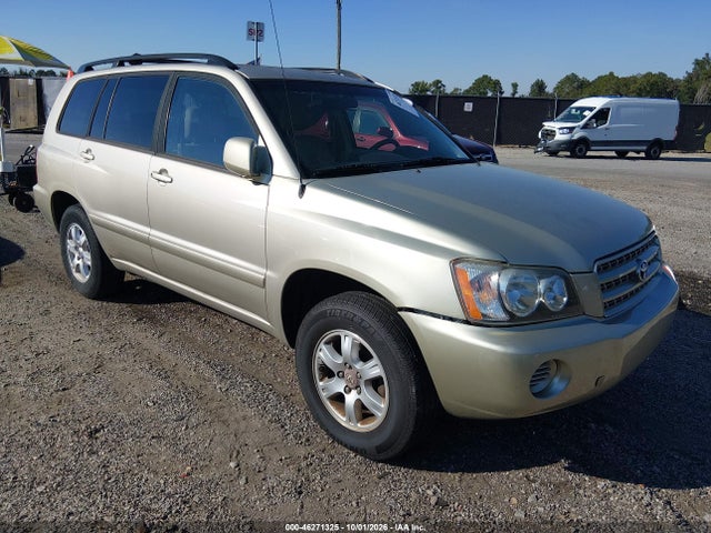 46271325 :رقم المزاد ، JTEGF21A720042647 vin ، 2002 Toyota Highlander V6 مزاد بيع