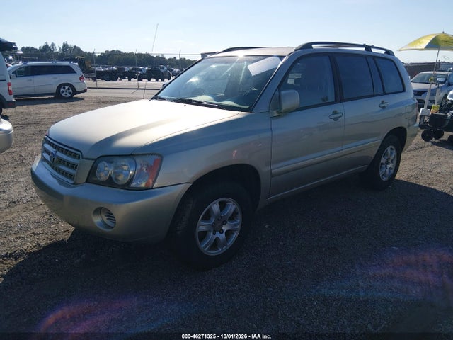 46271325 :رقم المزاد ، JTEGF21A720042647 vin ، 2002 Toyota Highlander V6 مزاد بيع
