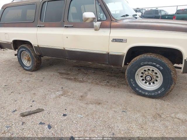 Продаж на аукціоні авто 1984 Gmc Suburban K2500, vin: 1G5GK26M8EF532946, номер лоту: 46271400