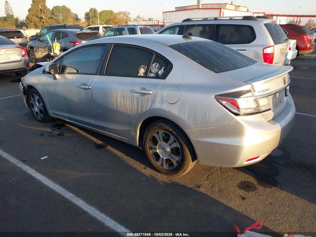 Продажа на аукционе авто 2013 Honda Civic Hybrid, vin: 19XFB4F30DE202346, номер лота: 46271549