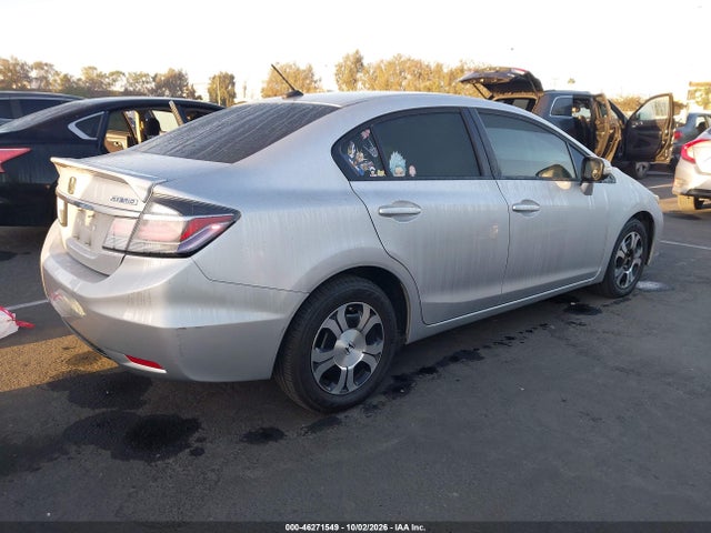 Продажа на аукционе авто 2013 Honda Civic Hybrid, vin: 19XFB4F30DE202346, номер лота: 46271549