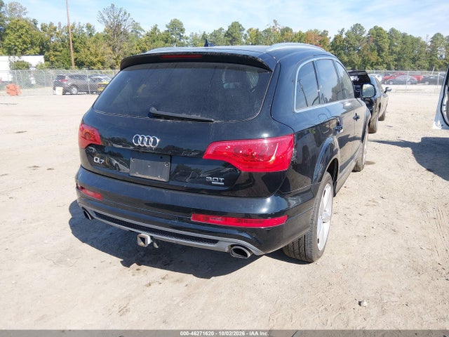 46271620 :رقم المزاد ، WA1DGAFE1FD008013 vin ، 2015 Audi Q7 3.0t S Line Prestige مزاد بيع
