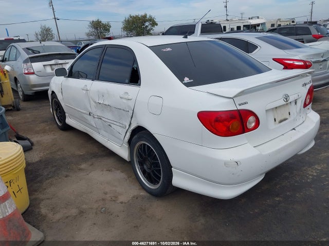 Продаж на аукціоні авто 2003 Toyota Corolla S, vin: 1NXBR32E93Z009247, номер лоту: 46271691