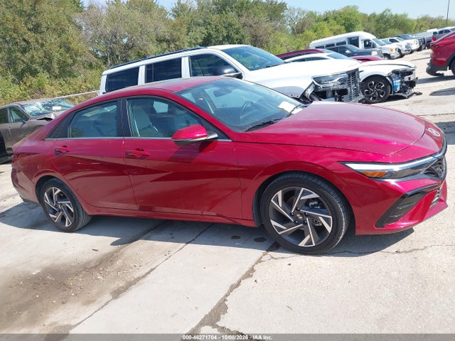 2025 Hyundai Elantra Limited მანქანა იყიდება აუქციონზე, vin: KMHLP4DG4SU039737, აუქციონის ნომერი: 46271704