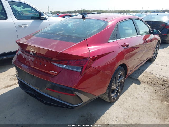 2025 Hyundai Elantra Limited მანქანა იყიდება აუქციონზე, vin: KMHLP4DG4SU039737, აუქციონის ნომერი: 46271704