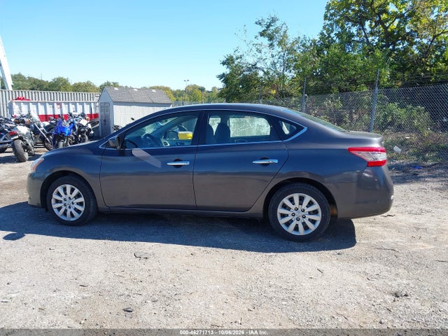 46271713 :رقم المزاد ، 3N1AB7AP9DL741830 vin ، 2013 Nissan Sentra Sv مزاد بيع