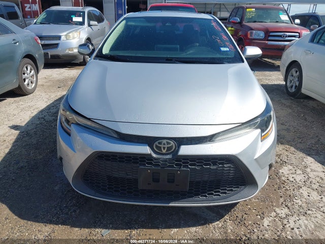 2020 Toyota Corolla Le მანქანა იყიდება აუქციონზე, vin: 5YFHPRAE1LP033922, აუქციონის ნომერი: 46271724