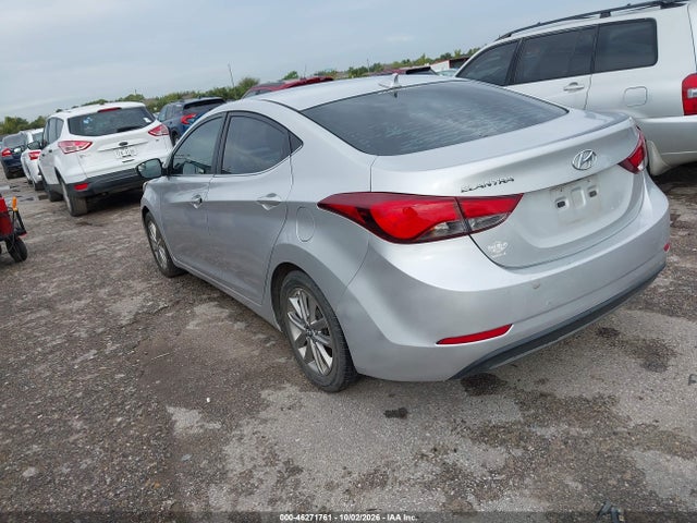 Продажа на аукционе авто 2015 Hyundai Elantra Se, vin: 5NPDH4AEXFH637582, номер лота: 46271761