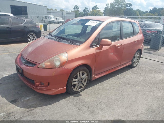 Продажа на аукционе авто 2007 Honda Fit Sport, vin: JHMGD38657S055408, номер лота: 46271778