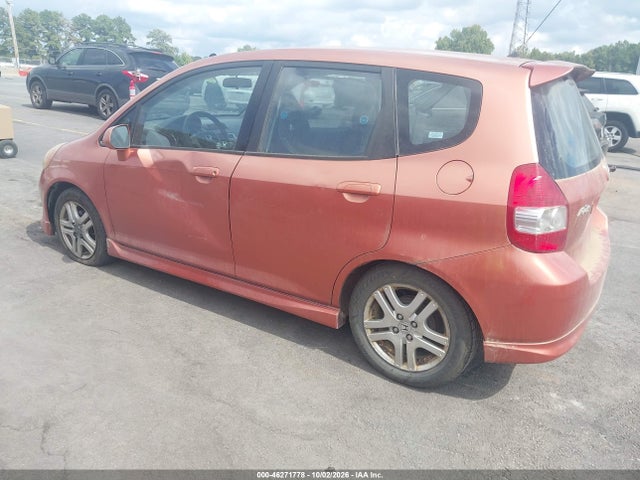 Продажа на аукционе авто 2007 Honda Fit Sport, vin: JHMGD38657S055408, номер лота: 46271778