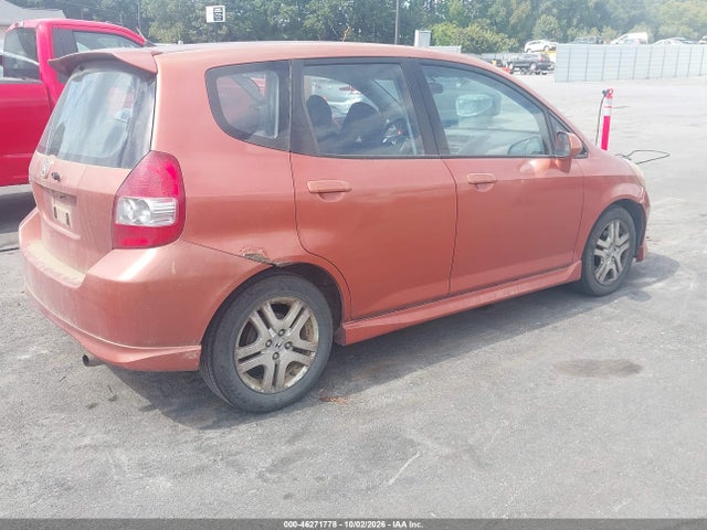Продажа на аукционе авто 2007 Honda Fit Sport, vin: JHMGD38657S055408, номер лота: 46271778