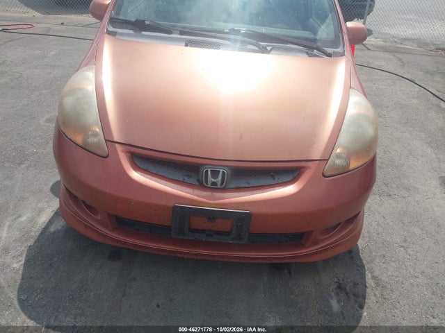 Продажа на аукционе авто 2007 Honda Fit Sport, vin: JHMGD38657S055408, номер лота: 46271778