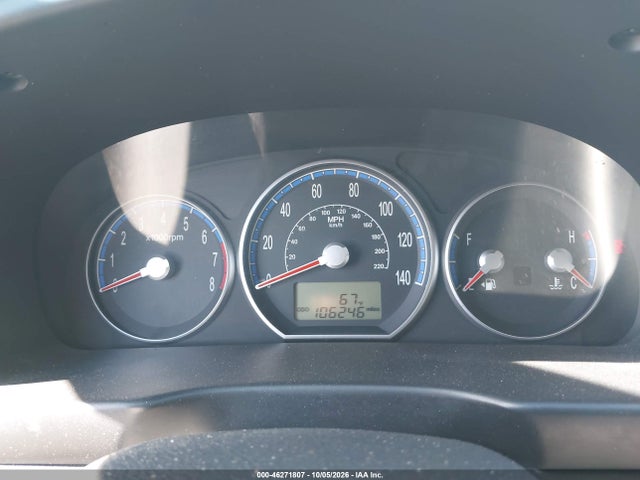 2009 Hyundai Santa Fe Gls მანქანა იყიდება აუქციონზე, vin: 5NMSG73D39H247201, აუქციონის ნომერი: 46271807