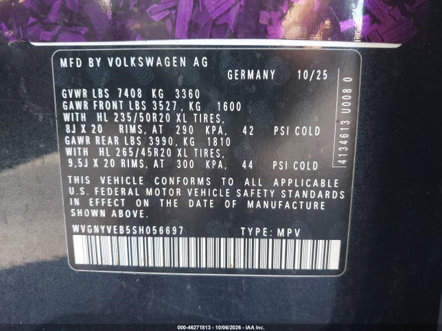 Volkswagen Id. Buzz Pro S Plus With 4motion 2025 WVGNYVEB5SH056697 Image 9