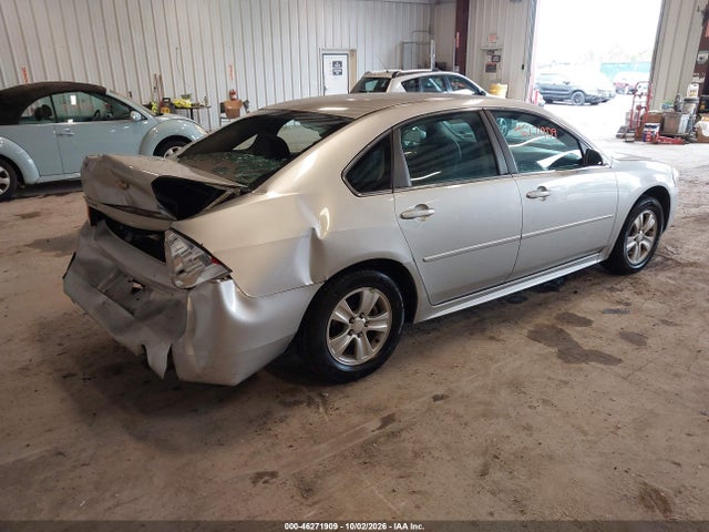 46271909 :رقم المزاد ، 2G1WF5E37C1299612 vin ، 2012 Chevrolet Impala Ls مزاد بيع